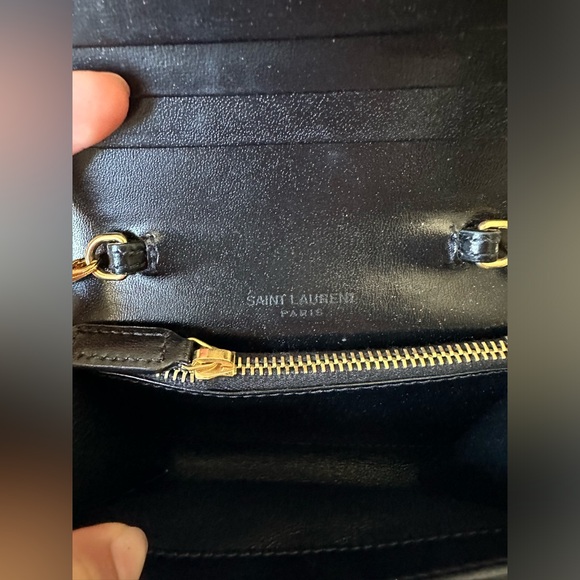 Saint Laurent mini crossbody chain wallet - Picture 11 of 13